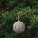 Cozy Cabled Christmas Balls