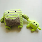 Lola and Luc Hand Knit Monster