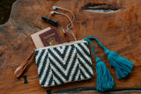 Handknit Cotton Clutch